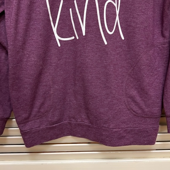 "Be Kind" Tee Shirt in Purple, Size Small, GUC - Picture 6 of 13